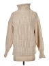 Pol 100% Acrylic Tan Turtleneck Sweater Size S (estimated) - photo 1