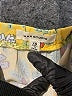 Max Studio 100% Polyester Paisley Yellow Casual Skirt Size XS - photo 4