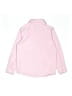 Unbranded Solid Pink Long Sleeve Button-Down Shirt Size 110 cm / US 5-6 - photo 2