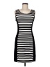 Express Stripes Black Casual Dress Size M - photo 1