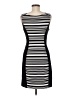 Express Stripes Black Casual Dress Size M - photo 2