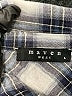 Maven West 100% Cotton Checkered-gingham Gray Long Sleeve Button-Down Shirt Size L - photo 7