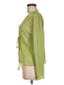 Zaful 100% Polyester Green Long Sleeve Blouse Size M - photo 5