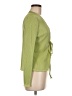 Zaful 100% Polyester Green Long Sleeve Blouse Size M - photo 4
