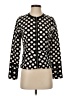 Assorted Brands Polka Dots Black Cardigan Size S - photo 1