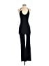 Shein Solid Black Jumpsuit Size 2 - photo 1