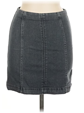 Free People Denim Skirt (view 1)