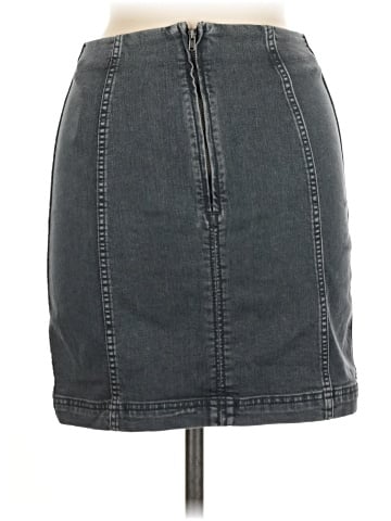 Free People Denim Skirt (view 2)