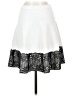 Bebe Graphic White Formal Skirt Size S - photo 1