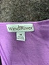 WindiRiver 100% Rayon Purple Sleeveless Top Size M - photo 7
