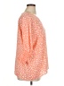 Reba 100% Polyester Orange 3/4 Sleeve Blouse Size XL (estimated) - photo 4