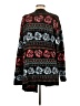 Unbranded 100% Acrylic Floral Black Cardigan Size M (estimated) - photo 2