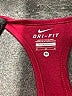 Nike 100% Polyester Burgundy Active Tank Size M - photo 7