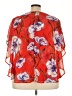 Cocomo Red 3/4 Sleeve Blouse Size 3X - photo 2