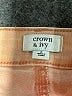 Crown & Ivy Color Block Pink Jeans Size 8 - photo 7