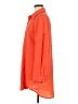 Shein Orange 3/4 Sleeve Button-Down Shirt Size 6 - photo 5