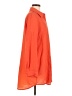 Shein Orange 3/4 Sleeve Button-Down Shirt Size 6 - photo 4