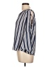 Jennifer Lopez Stripes Blue 3/4 Sleeve Blouse Size L - photo 5