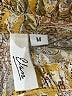 Elan 100% Polyester Paisley Gold Long Sleeve Blouse Size M - photo 7