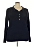 The Drop Blue Long Sleeve Blouse Size 3X - photo 1