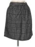 Potter's Pot Plaid Gray Casual Skirt Size M - photo 2