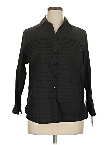 Zac & Rachel 3/4 Sleeve Button-Down Shirt (view 1)