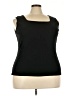 Ruby Rd. 100% Cotton Black Sleeveless T-Shirt Size 3X - photo 1