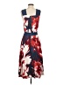 Suno 100% Viscose Print Red Cocktail Dress Size 2 - photo 2