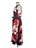 Suno 100% Viscose Print Red Cocktail Dress Size 2 - photo 5