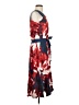 Suno 100% Viscose Print Red Cocktail Dress Size 2 - photo 4