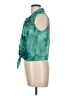 Material Girl 100% Polyester Teal Sleeveless Blouse Size L - photo 5
