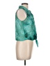 Material Girl 100% Polyester Teal Sleeveless Blouse Size L - photo 4