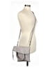 Garnet Hill 100% Leather Solid Gray Leather Satchel One size - photo 2
