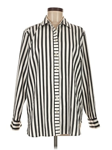Foxcroft Long Sleeve Blouse (view 1)