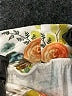 Unbranded 100% Cotton Tropical White Snow Pants With Bib Size 70 cm / US 6-9 MO - photo 3
