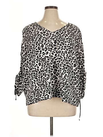 Cato 3/4 Sleeve Blouse (view 1)