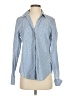 Gap Print Blue Long Sleeve Button-Down Shirt Size S - photo 1
