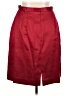 Michaelangelo 100% Acetate Solid Burgundy Formal Skirt Size 16 - photo 2