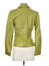 Max Mara 100% Ostrich Leather Green Ostrich Leather Blazer Size 4 - photo 2