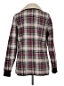 Jachs Girlfriend 100% Polyester Plaid Pink Coat Size M - photo 2
