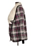 Jachs Girlfriend 100% Polyester Plaid Pink Coat Size M - photo 5