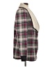 Jachs Girlfriend 100% Polyester Plaid Pink Coat Size M - photo 4