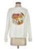 Hot Cotton Print White Sweatshirt Size S (estimated) - photo 1