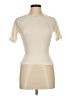 Zara Ivory Short Sleeve Turtleneck Size M - photo 1