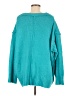 Unbranded Solid Teal Pullover Sweater Size M - photo 2