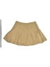Unbranded 100% Polyester Solid Tan Casual Skirt Size M (petite) - photo 2
