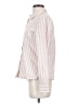 Old Navy Stripes Pink Long Sleeve Blouse Size L - photo 5