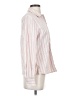 Old Navy Stripes Pink Long Sleeve Blouse Size L - photo 4