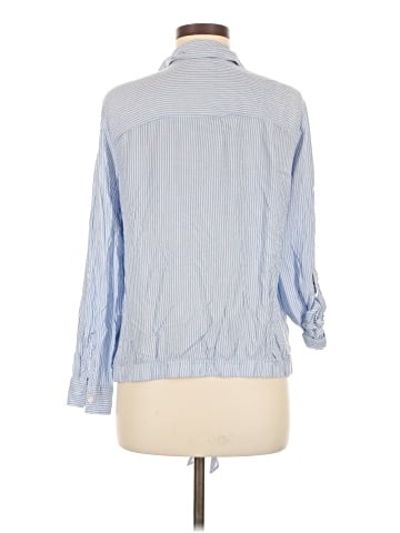 Jones New York 3/4 Sleeve Button-Down Shirt (view 2)