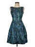 Zara Basic Tweed Blue Cocktail Dress Size XS - photo 1